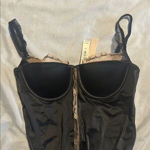Victoria's Secret Black Intimate Bodysuit Size M